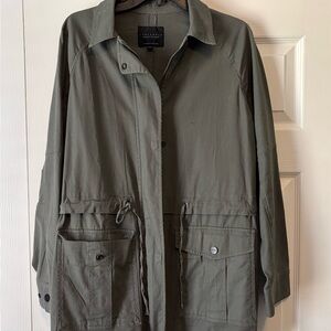 Olive Green Utility Jacket